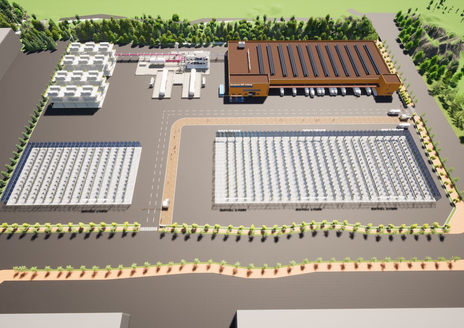 Hadong Plant site plan